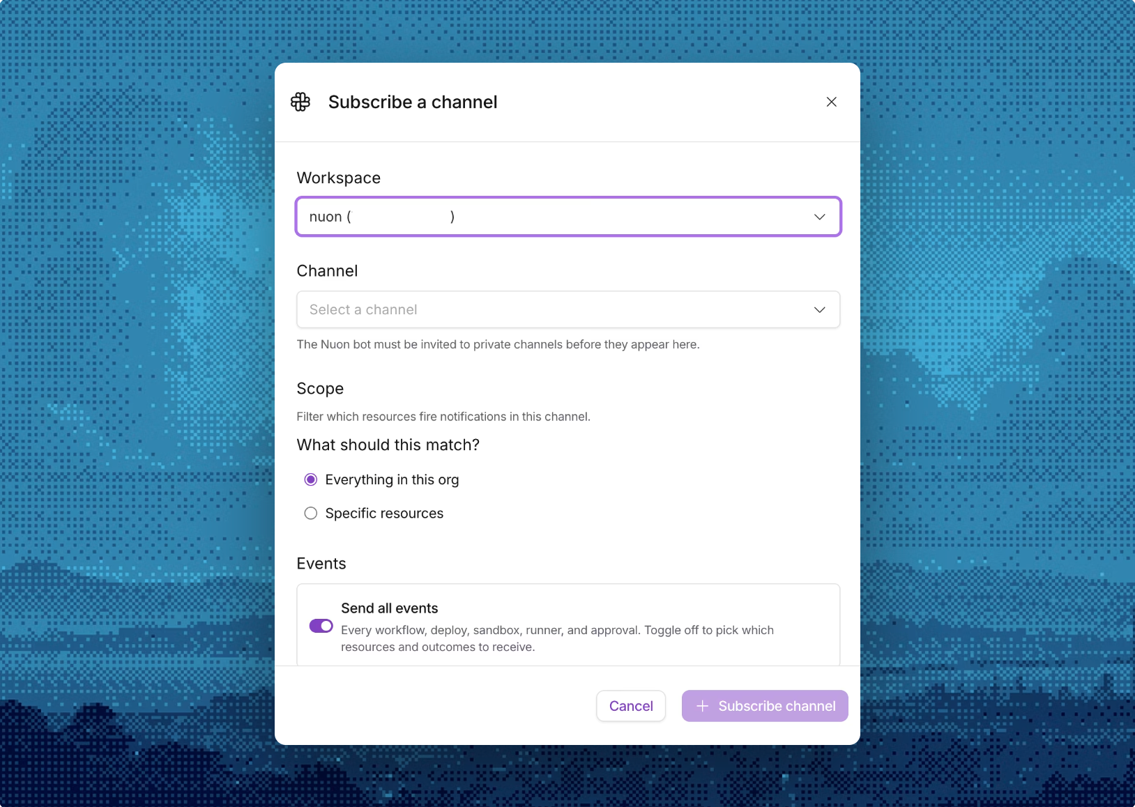 slack configuration