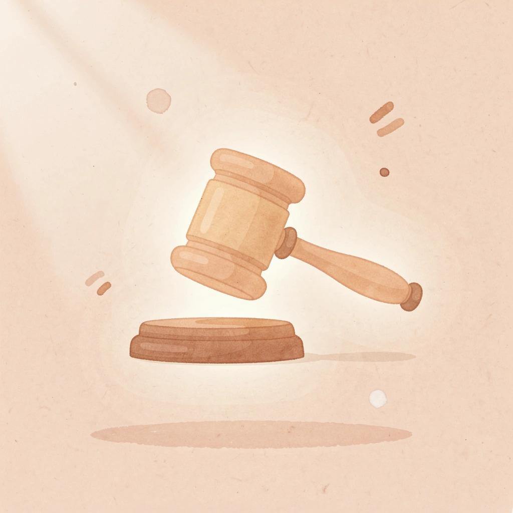 Gavel icon representing prompt engineering for legal work