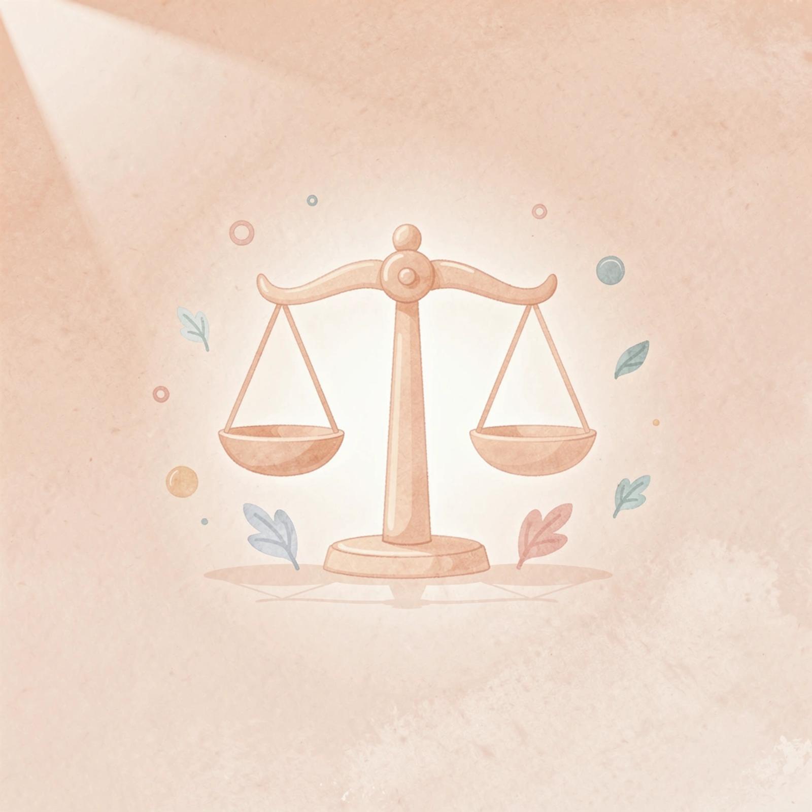 Scales of justice icon representing legal credibility and trust