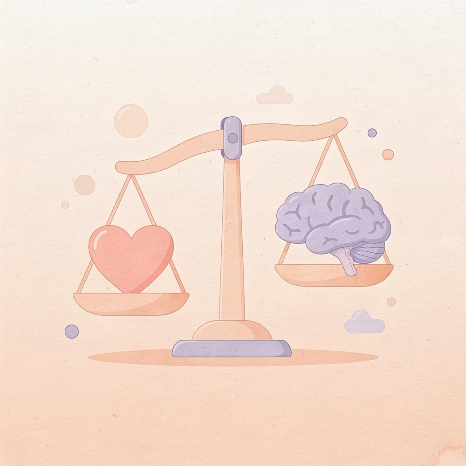 Scale balancing human intuition against AI algorithms