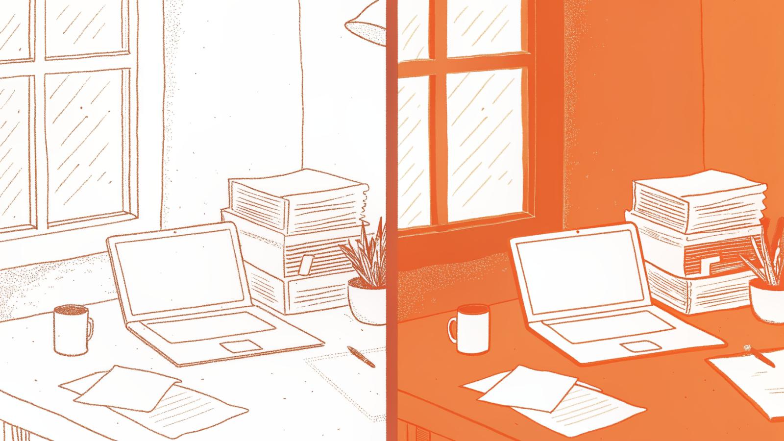 Chaotic blank-page drafting versus structured clause-library contract automation platform
