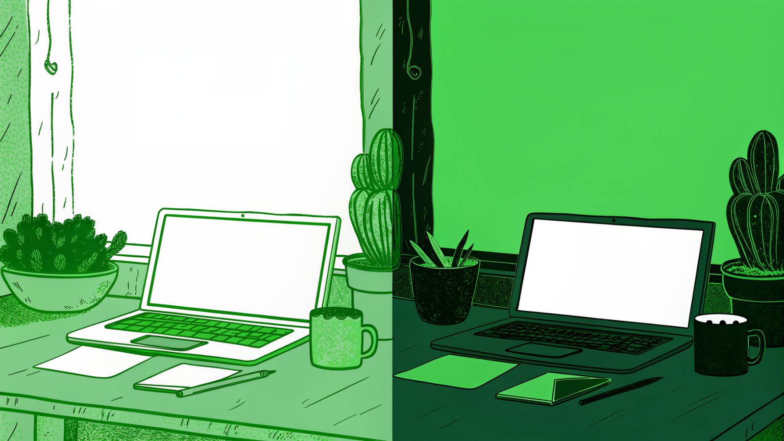 Solo lawyer's desk comparing grounded AI extraction versus hallucinated text-prediction legal summary
