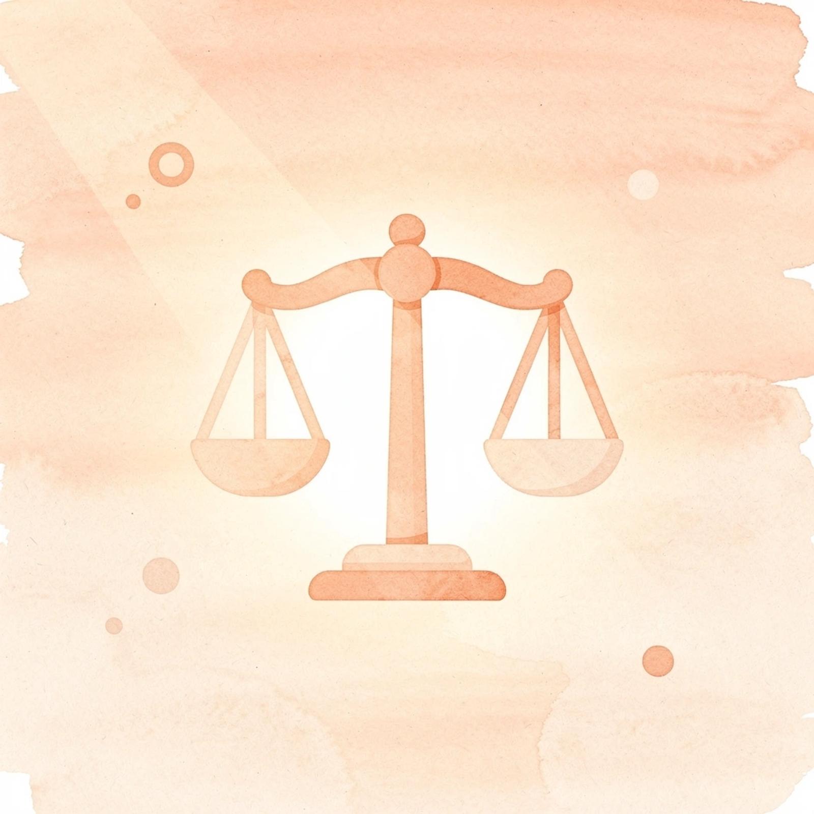 Scales of justice icon representing legal billing as the operational foundation of law firms