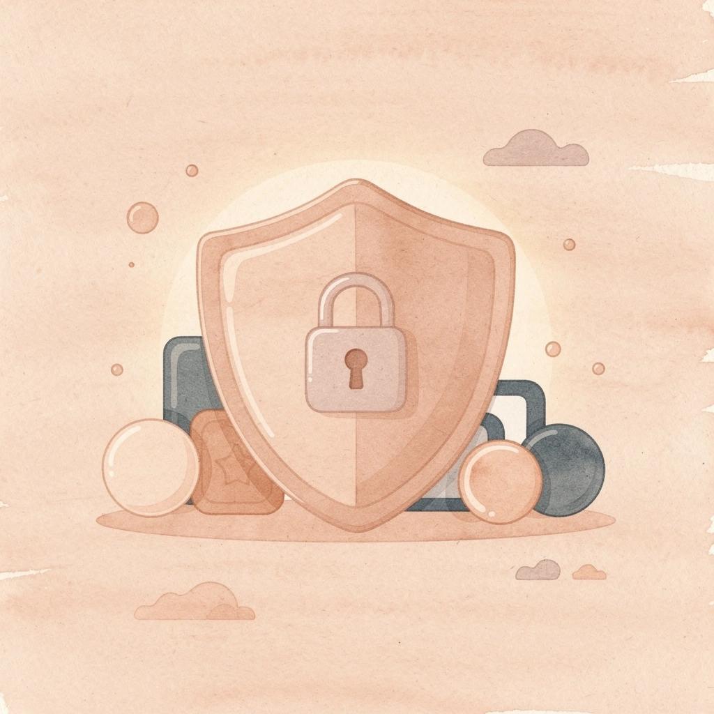 Shield scene illustrating lawyer duty to protect clients when using AI tools