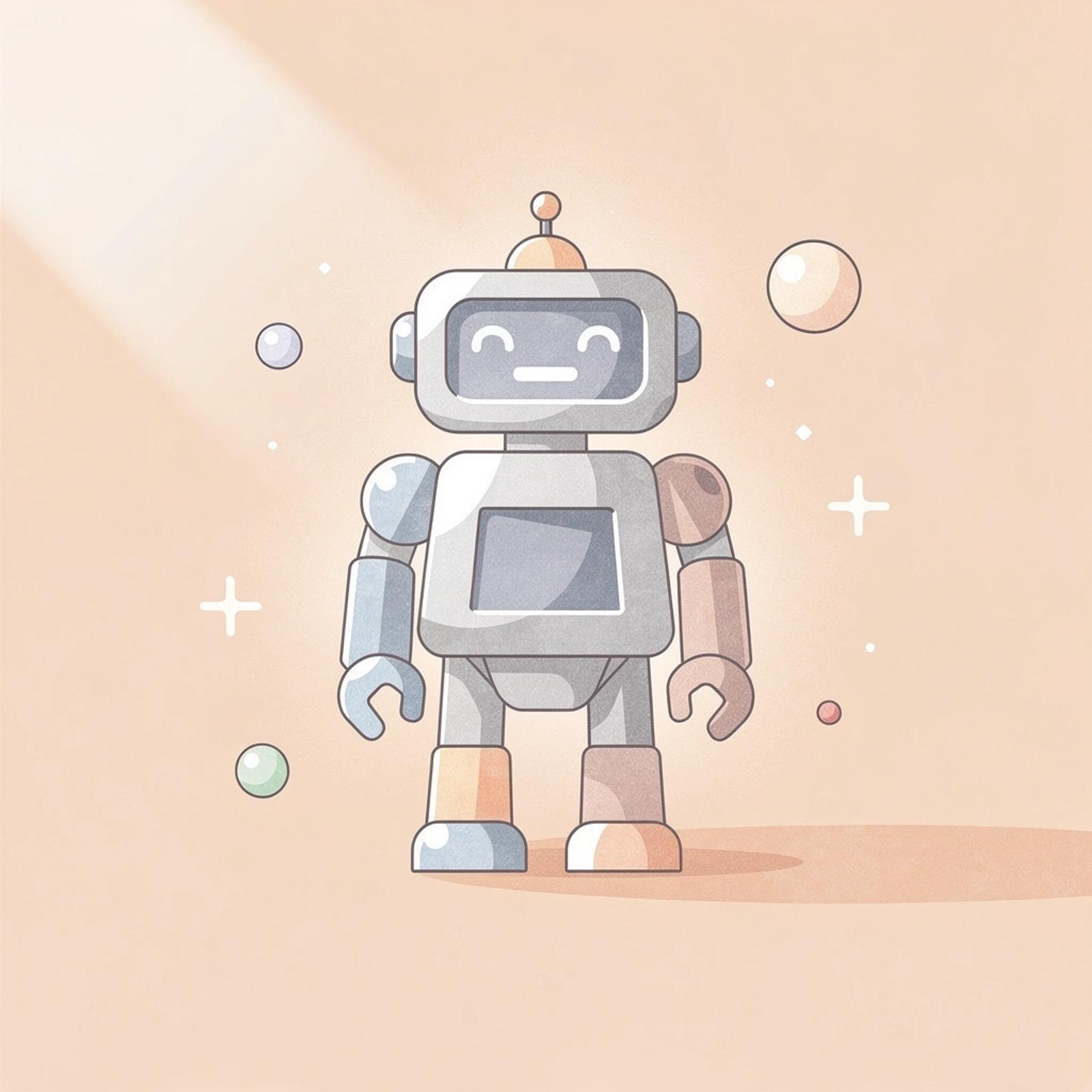 Robot icon representing ChatGPT as a general-purpose AI assistant
