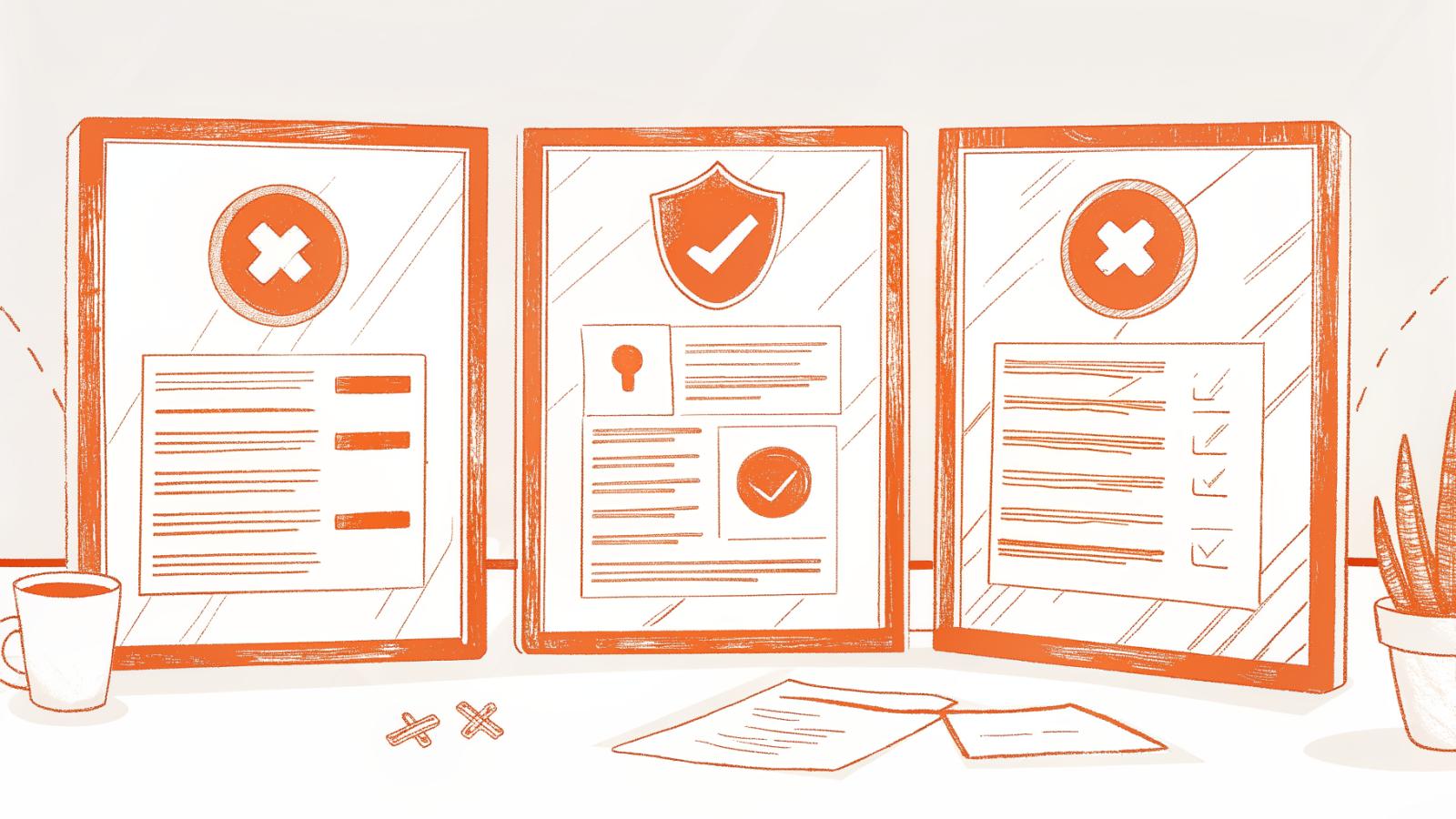 Contract risk flagging, playbook comparison, and automated redlining capability icons for law firms