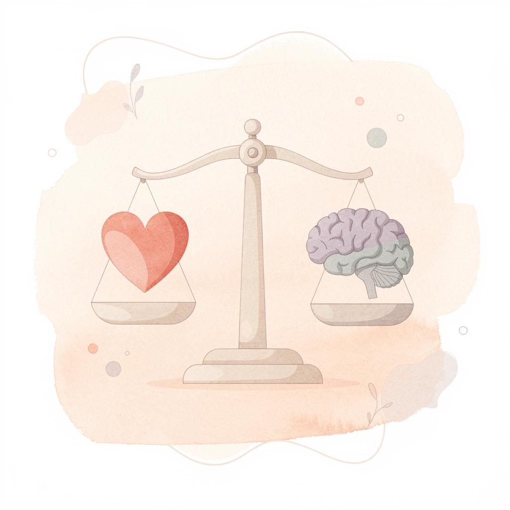 Balance scale icon representing the gap between promised and actual platform performance