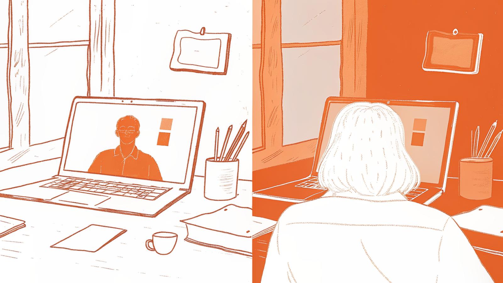 Solo attorney comparing unreliable AI citation to verified legal research tool on laptop