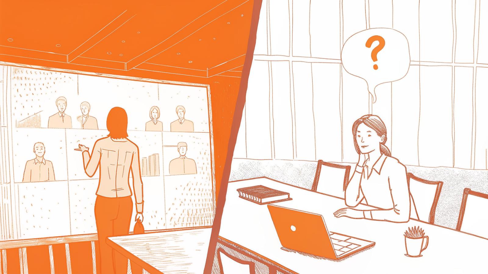 Solo lawyer at small desk caught between two legal research platforms built for BigLaw