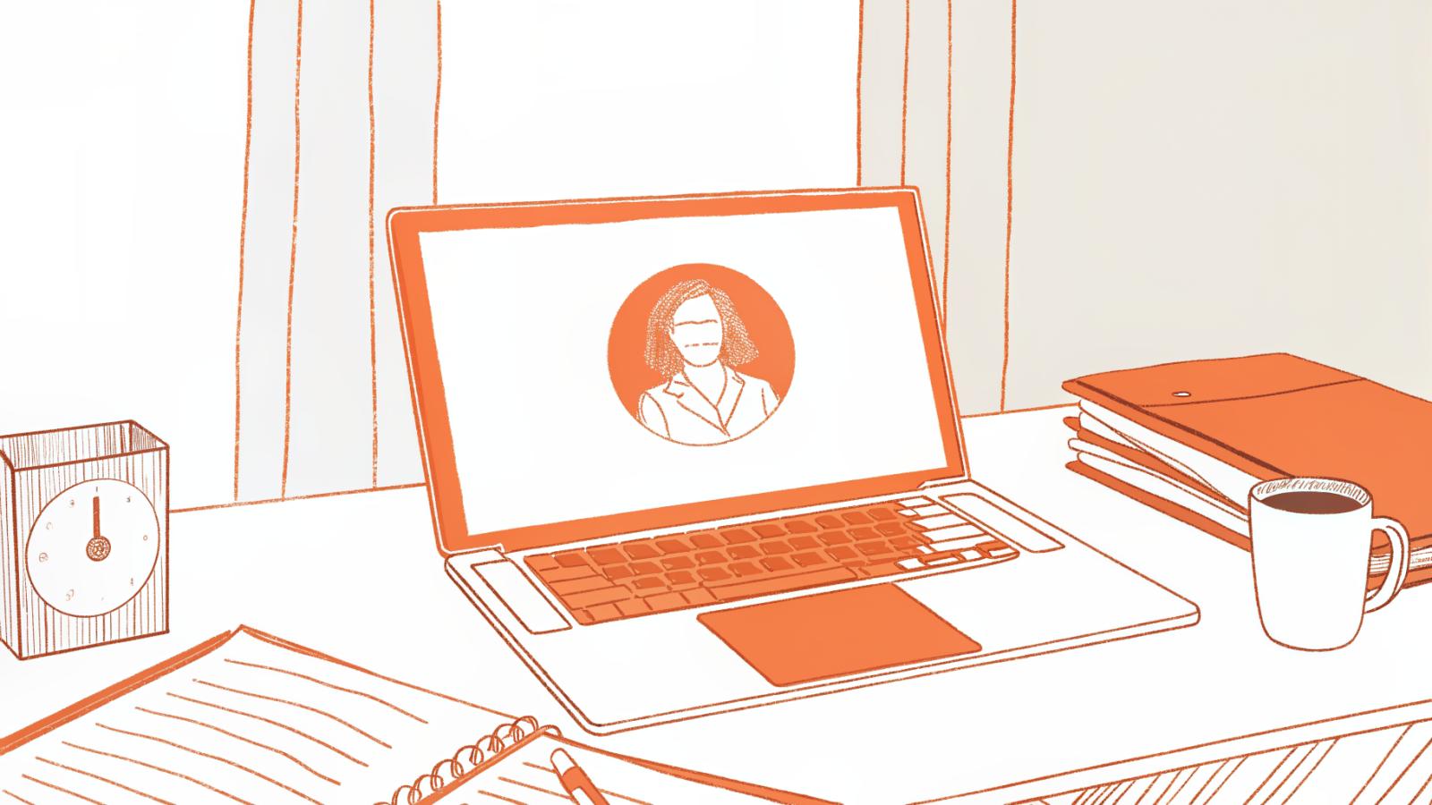 Solo lawyer's desk with opaque pricing screen, invoice, and clock showing hidden research costs