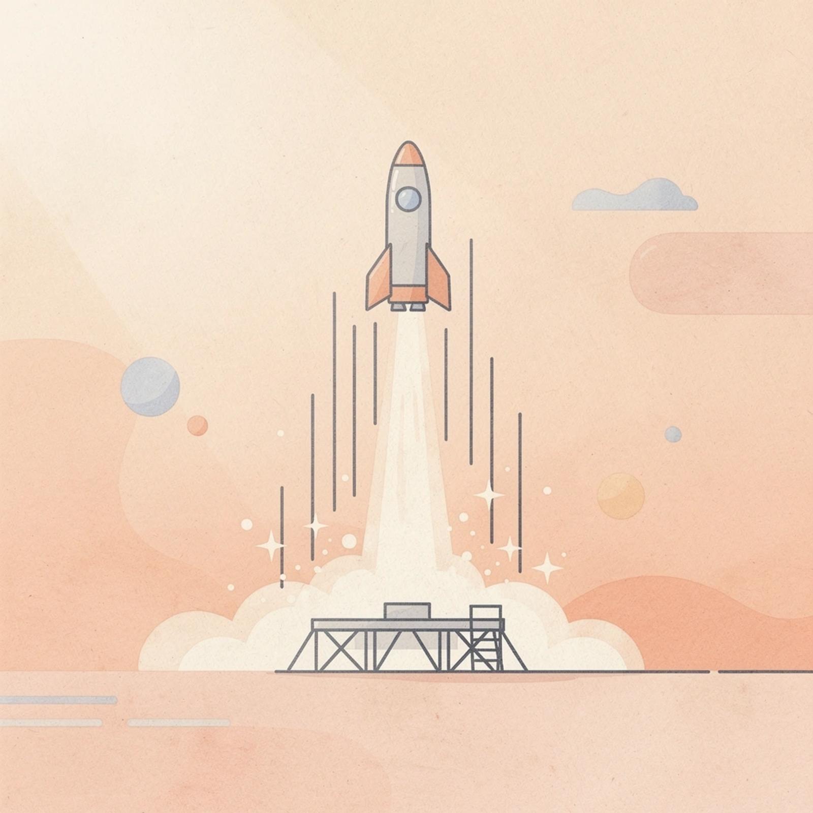 Scene of a figure launching upward, representing a lawyer's earning potential growth