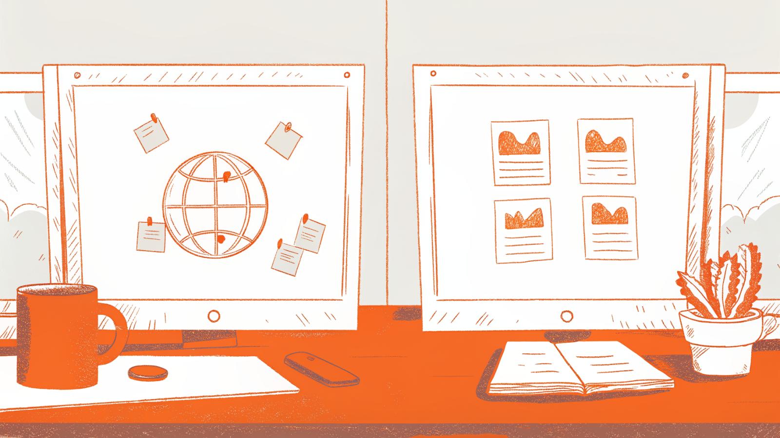 Two legal research database screens compared, global jurisdiction coverage versus deep U.S. secondary sources