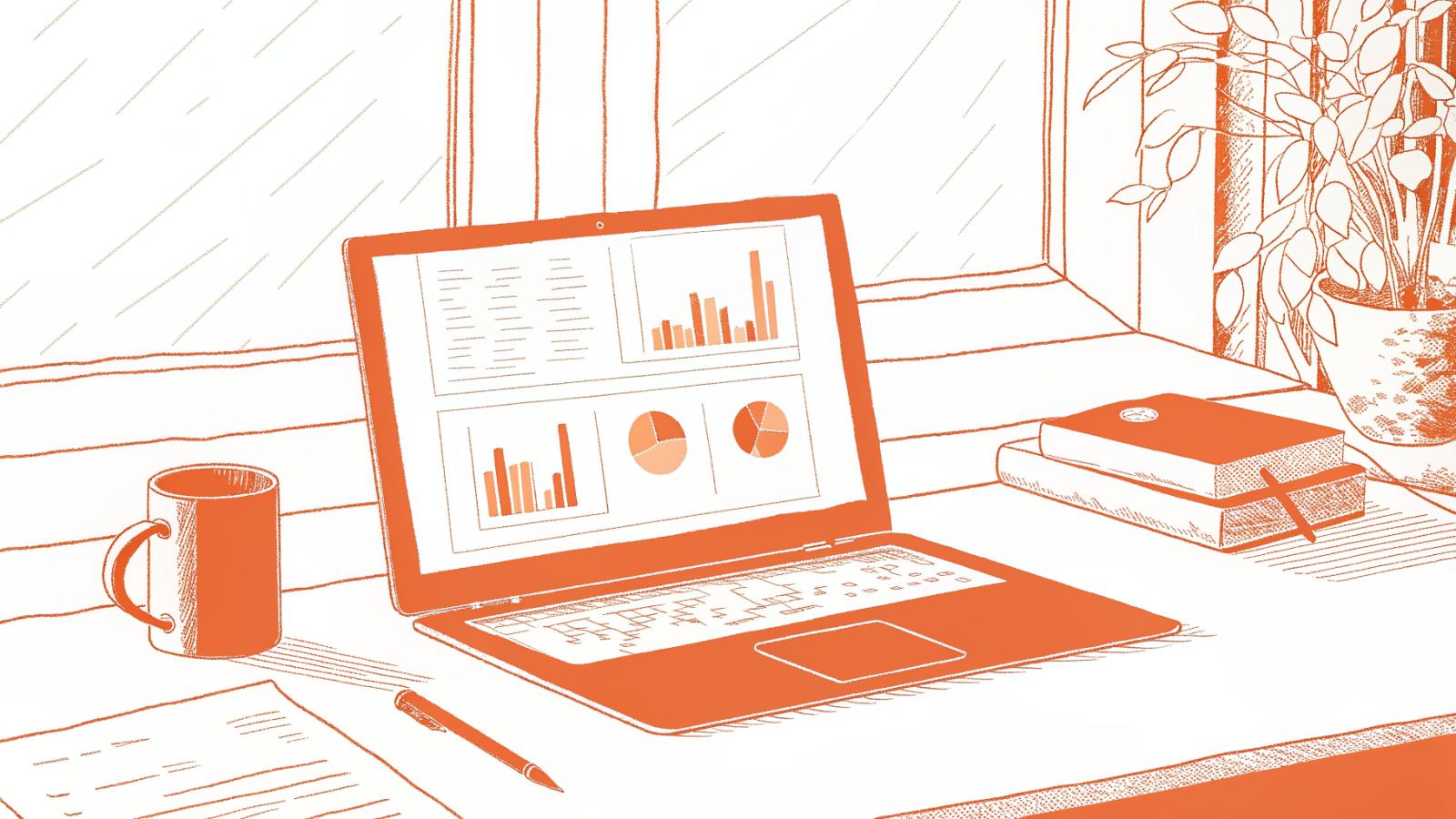 Attorney desk contrasting neglected spreadsheet with glowing live law firm budget dashboard
