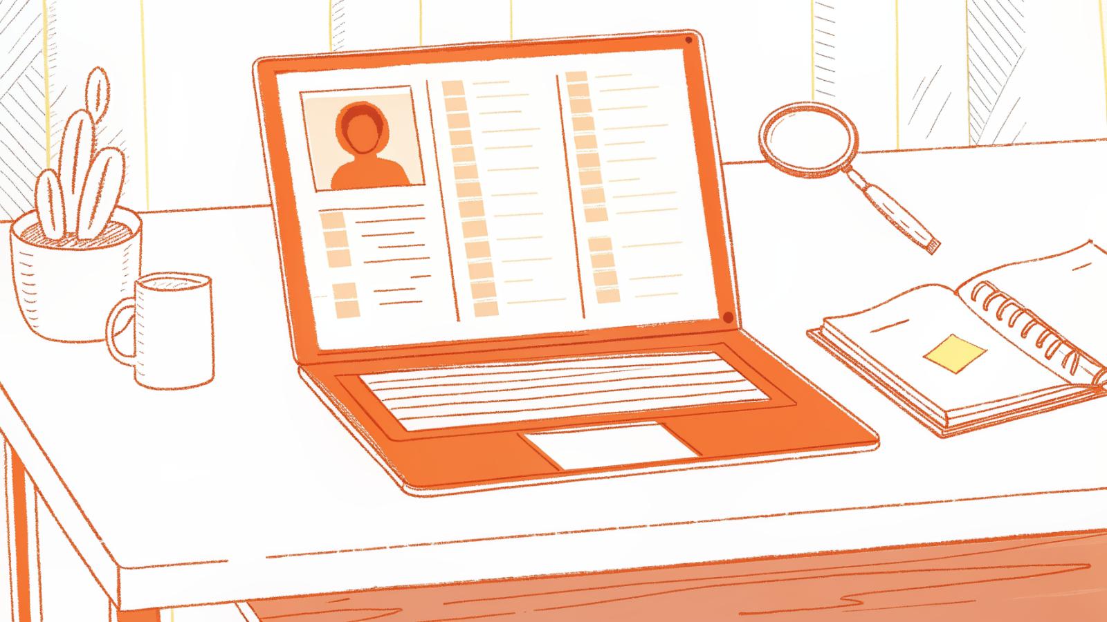 Paralegal cross-referencing Bluebook reporter abbreviation table on laptop beside open reference book