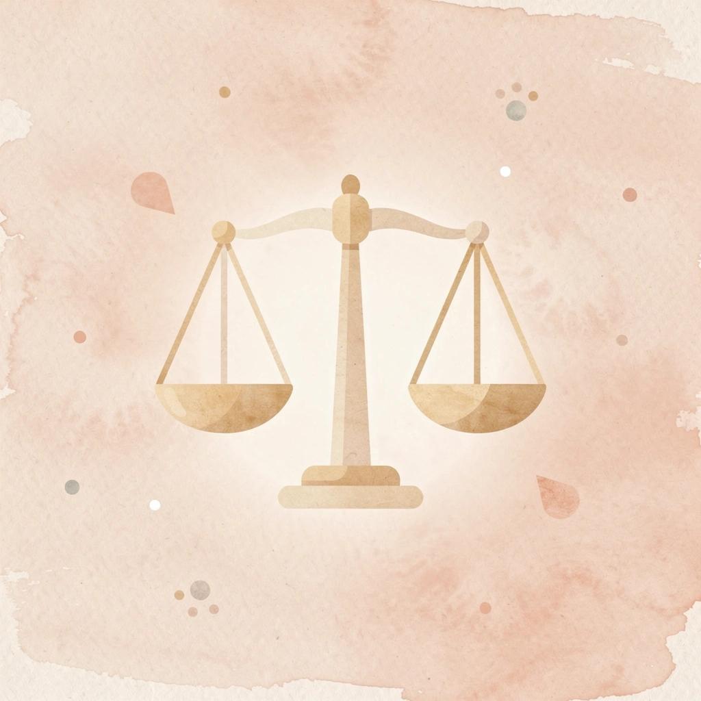 Scales of justice icon representing professionally defensible legal AI outputs