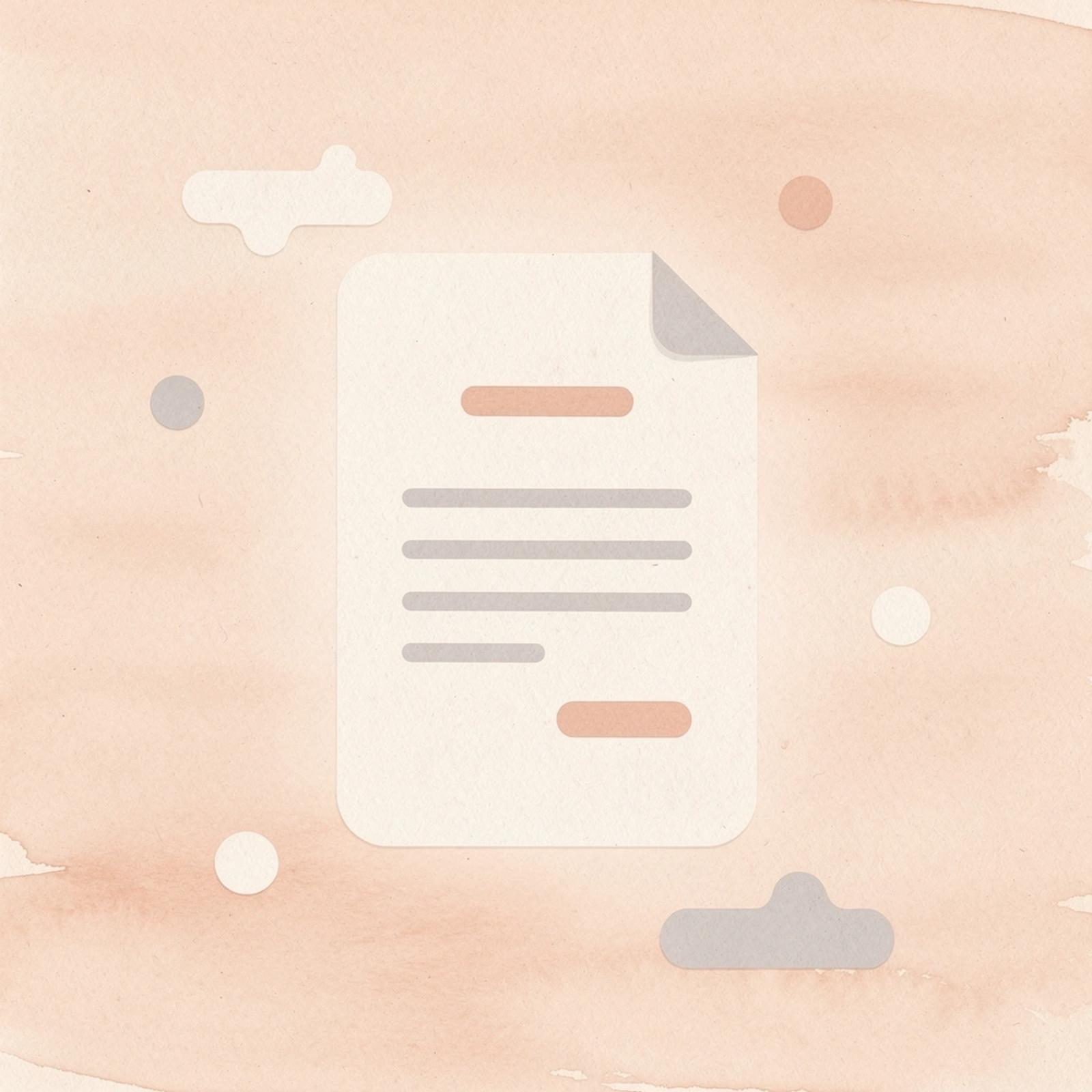 Glowing contract icon representing Ivo's contract intelligence platform