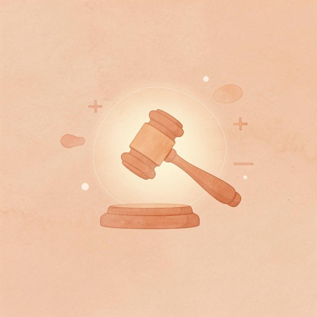 Gavel icon representing law practice management