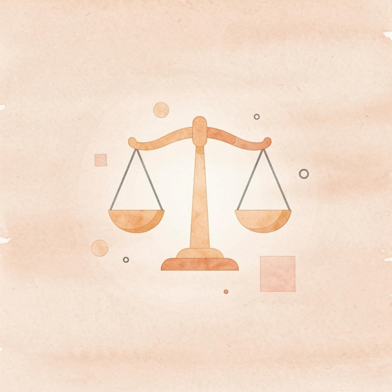 Scales of justice icon representing verified legal authority