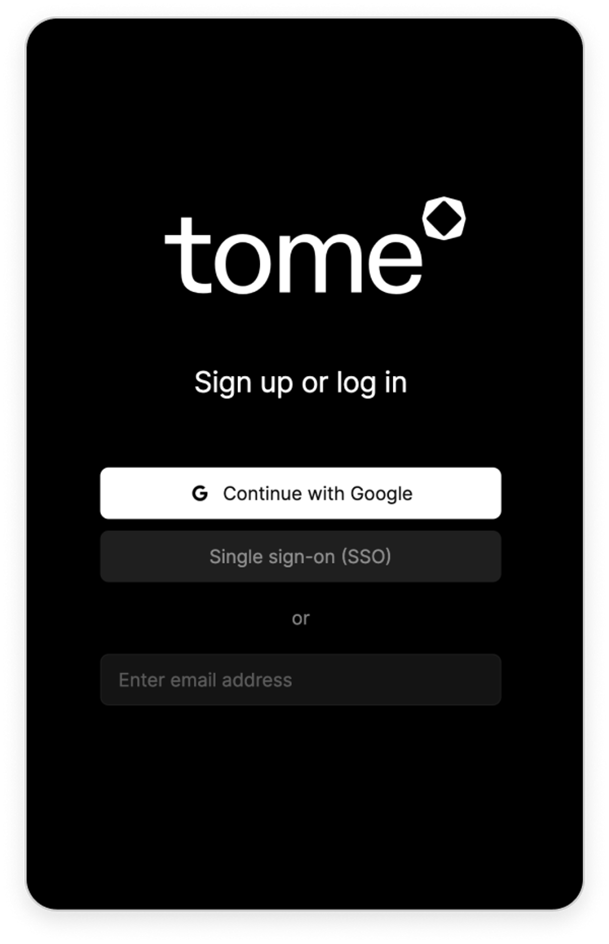 Tome Login