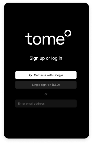 Tome Login