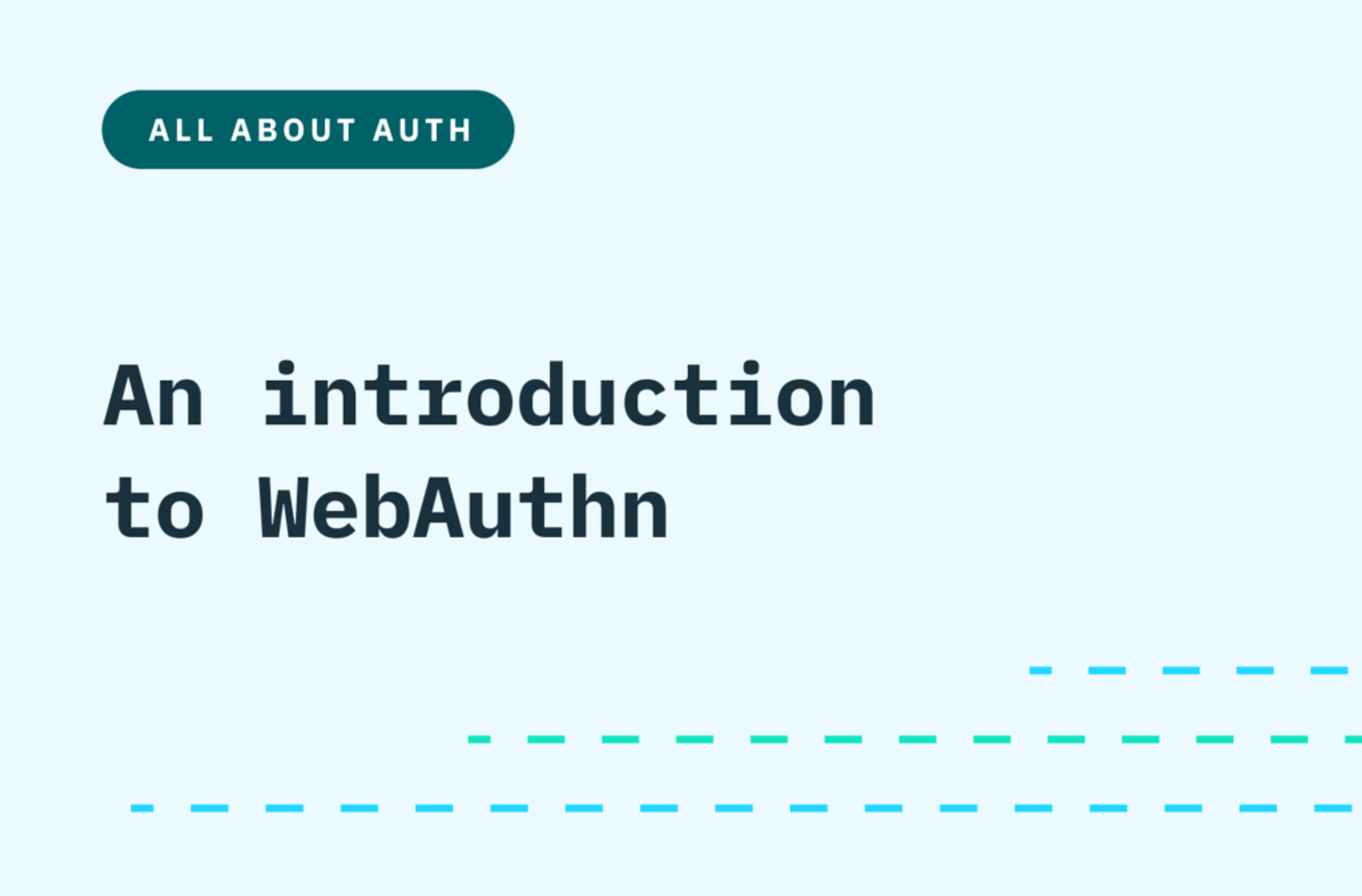 An introduction to WebAuthn