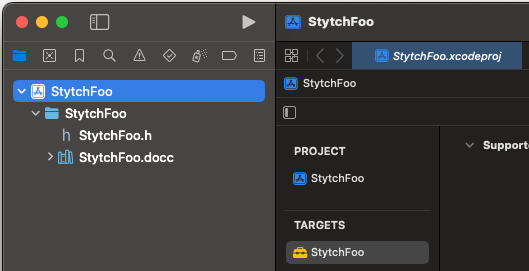 New StytchFoo project
