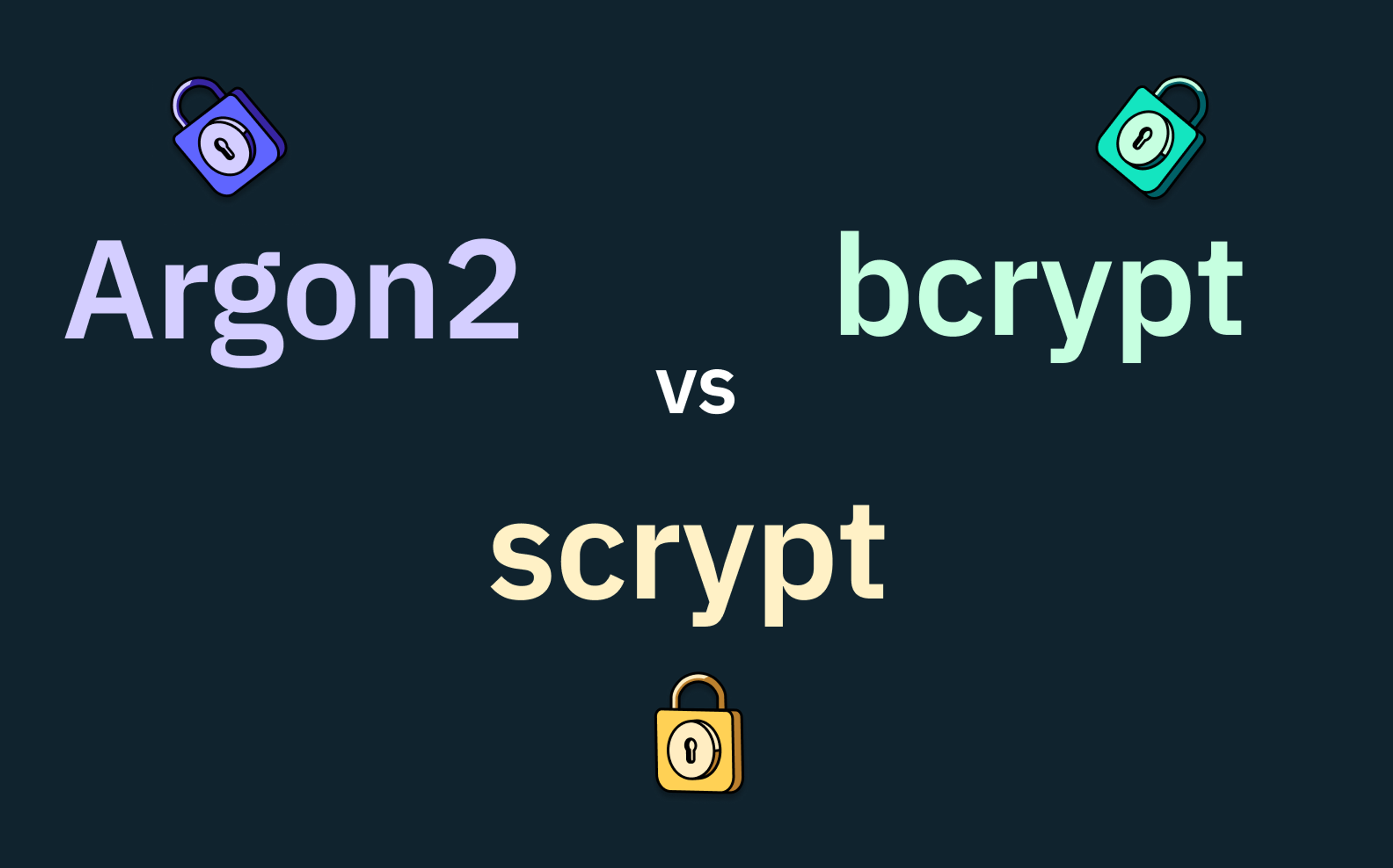 Argon2 vs bcrypt vs. scrypt: which hashing algorithm is right for you?