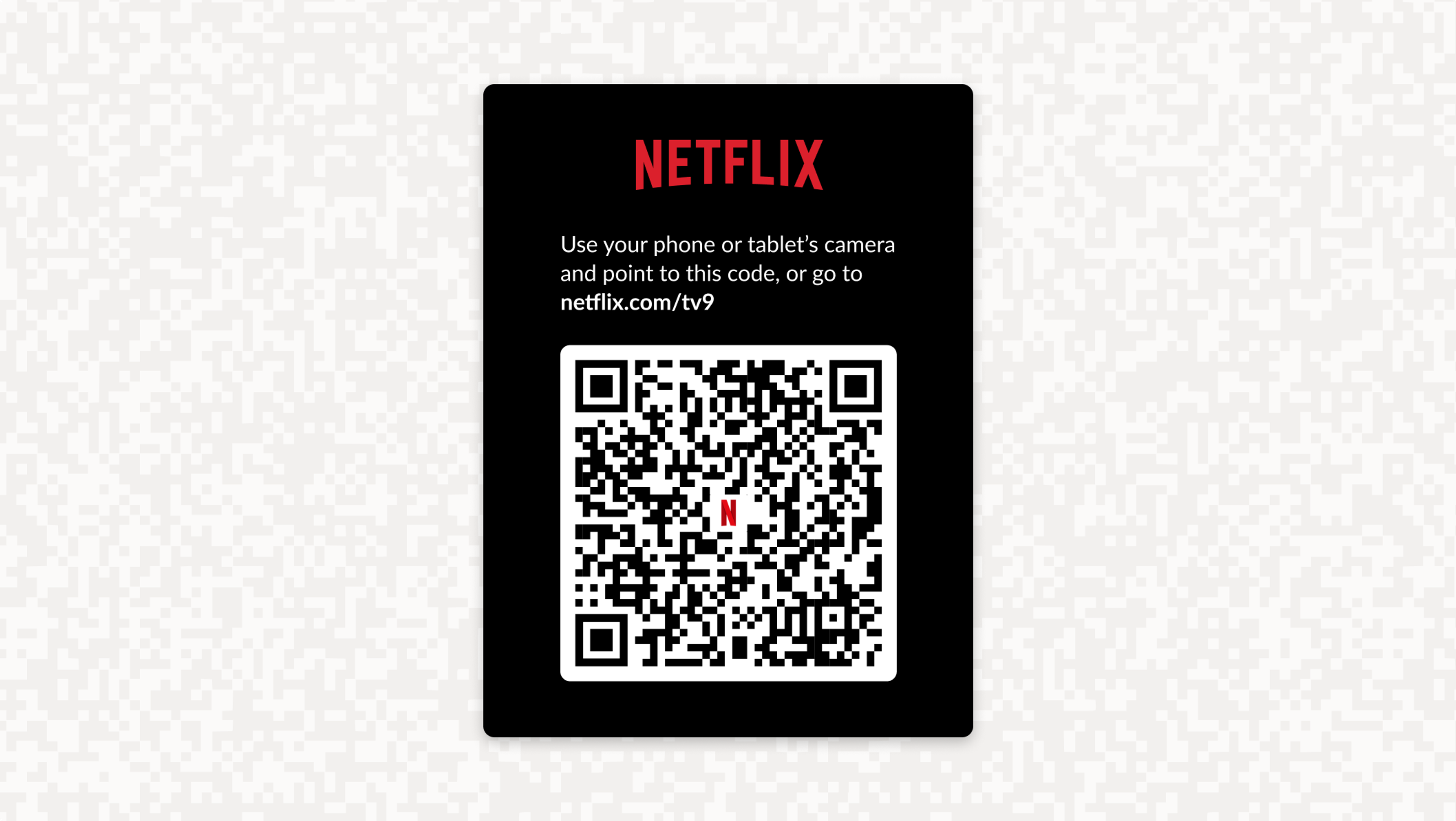 Netflix prompt to switch devices and stay logged in.