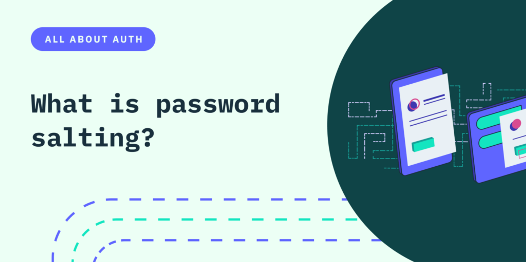 What is password salting?