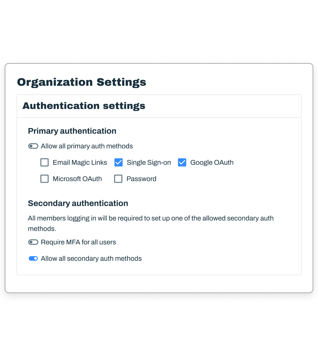 Embeddable admin portal for Stytch