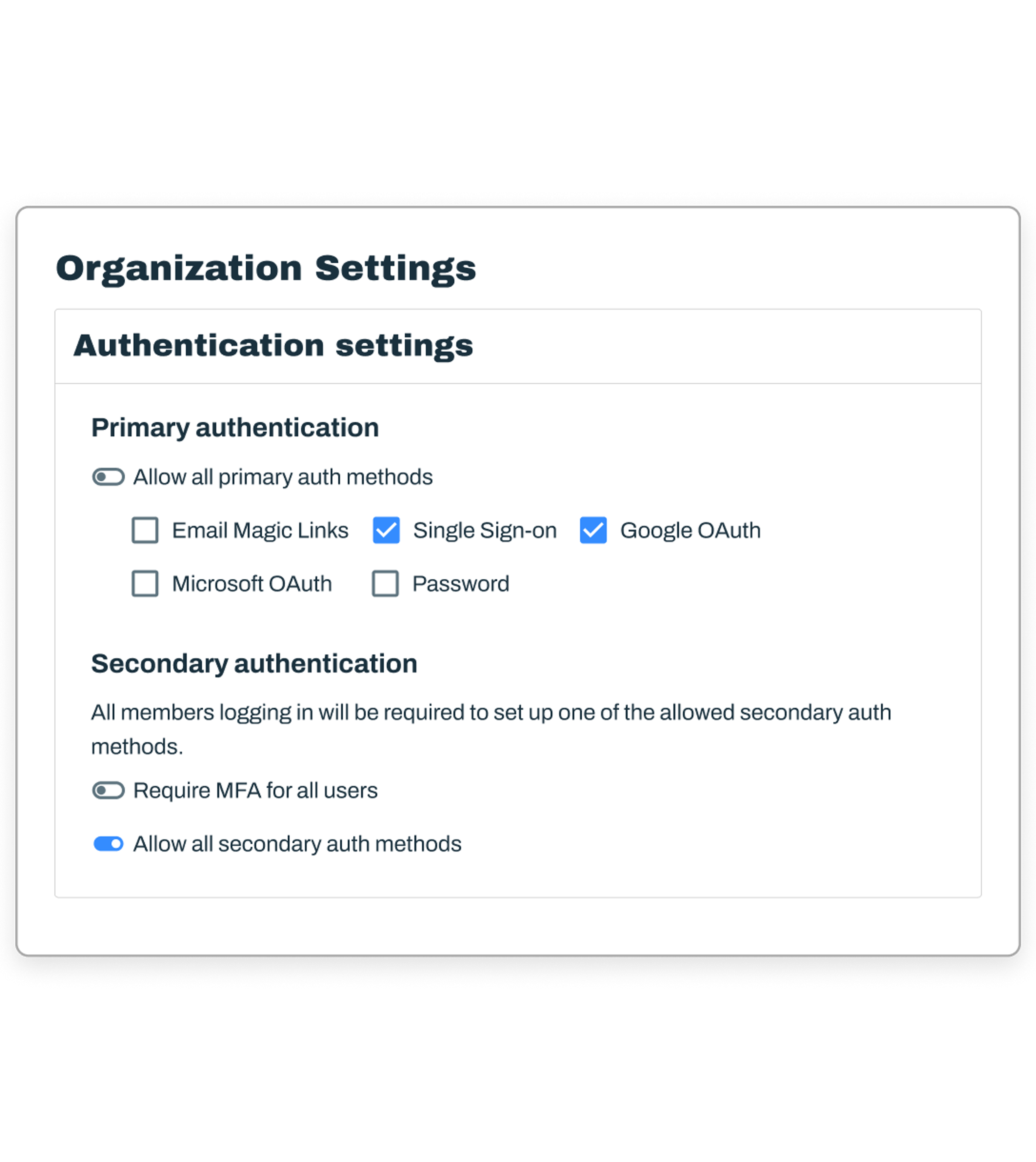 Embeddable admin portal for Stytch 