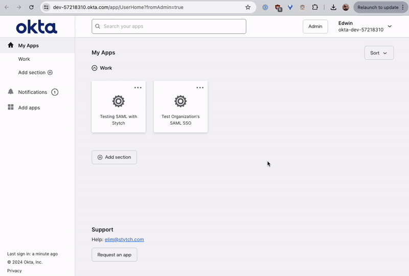 Python Okta Flow Integrating SAML Single Sign-On with Python, Okta, and Stytch