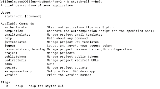 Stytch CLI
