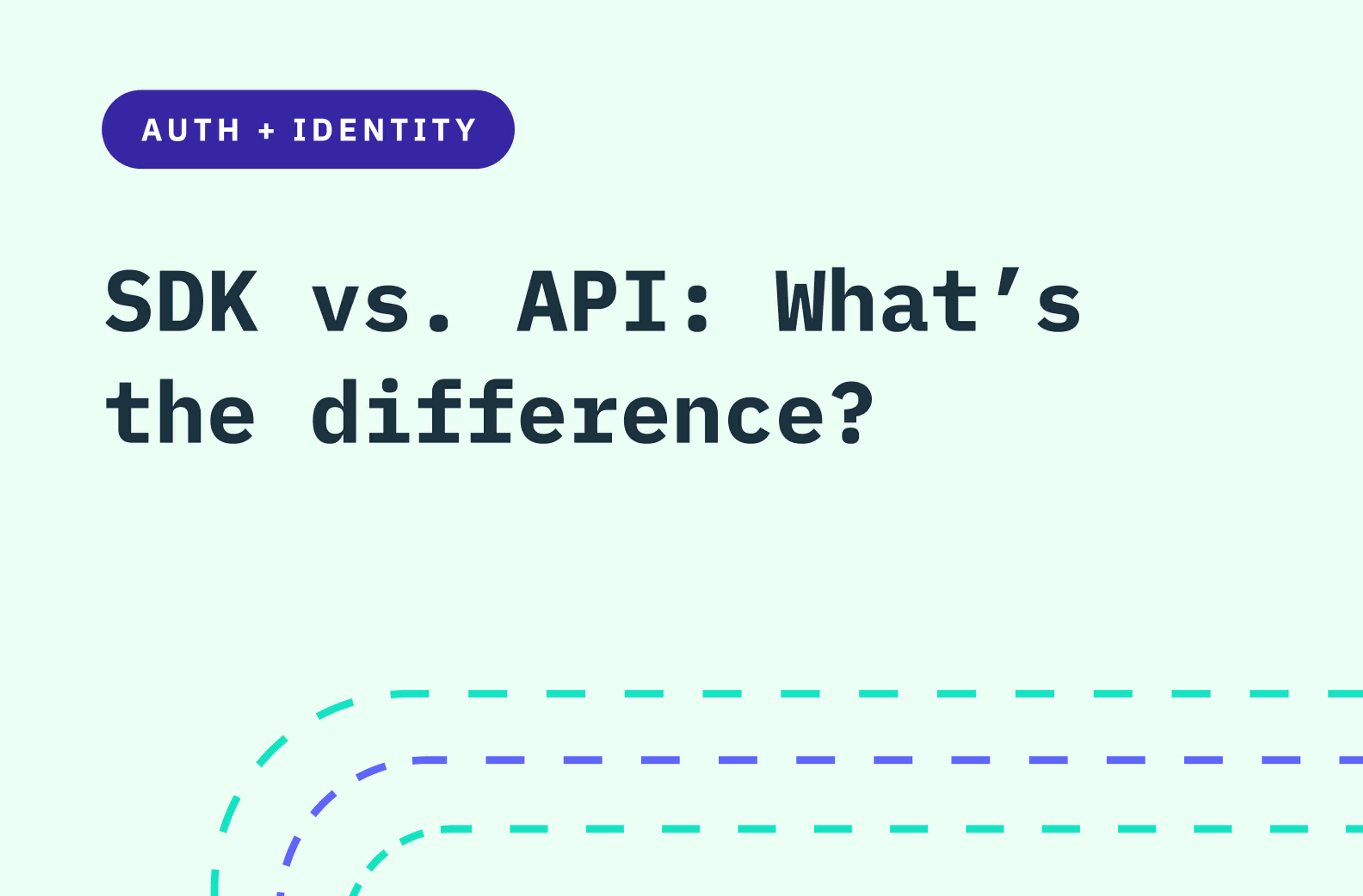 SDK vs. API: What's the difference?