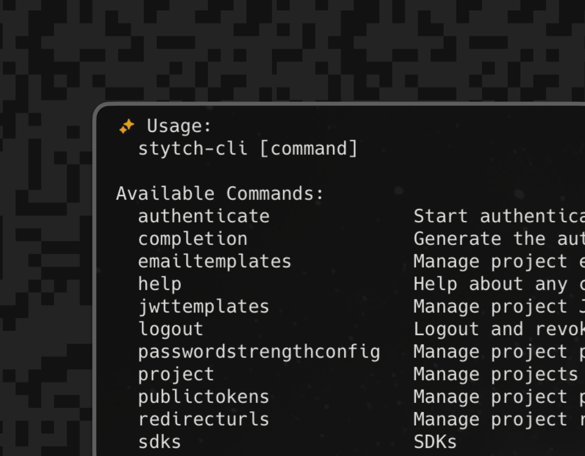 Using Connected Apps to build the Stytch CLI and improve the Stytch integration experience