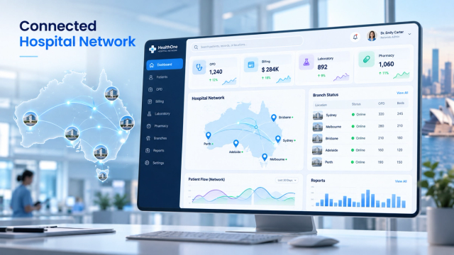 Multi-Site Hospital Software in Australia: Workflow, Modules and Case Study