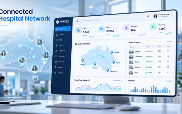 Multi-Site Hospital Software in Australia: Workflow, Modules and Case Study
