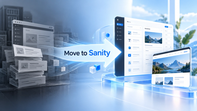 Sanity CMS Migration in Australia: Move From Wix, Webflow, WordPress, AEM or Drupal