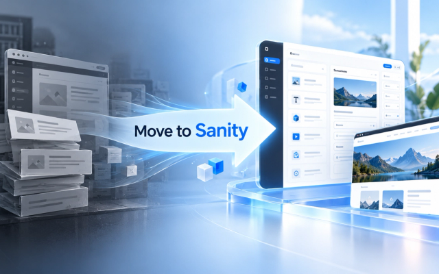 Sanity CMS Migration in Australia: Move From Wix, Webflow, WordPress, AEM or Drupal
