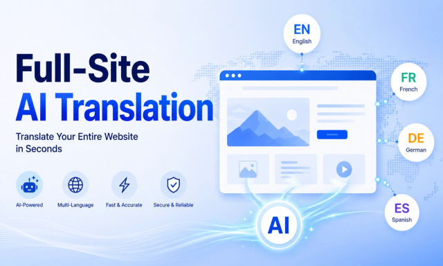 Simplifying Multilingual Websites with AI-Powered Site Translation in SitecoreAI