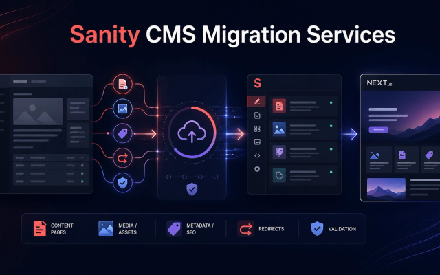 Sanity CMS Migration Services