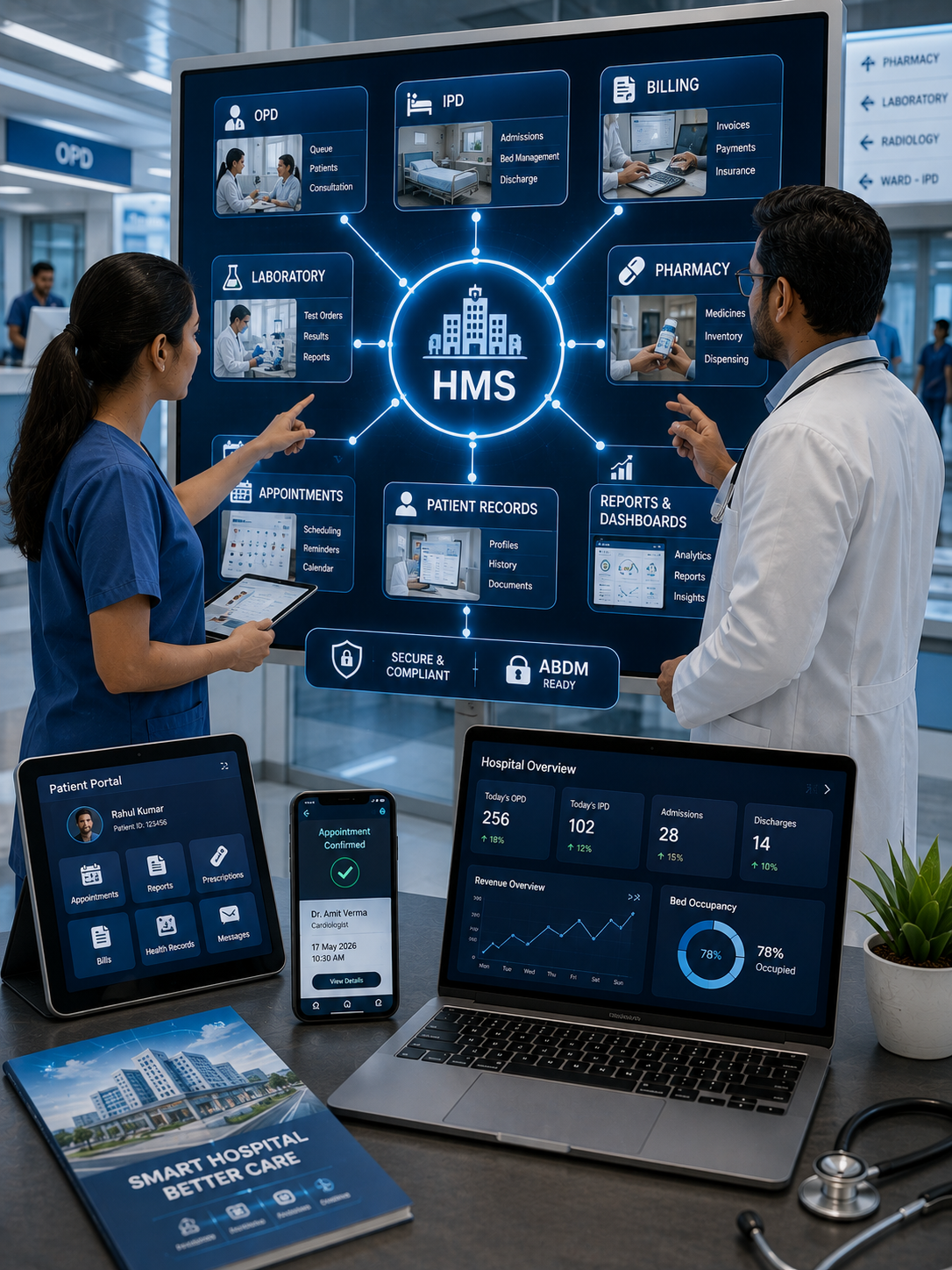 Transform Hospital Operations With Smart HMS