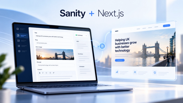Sanity CMS Development Services for UK Businesses and Digital Teams