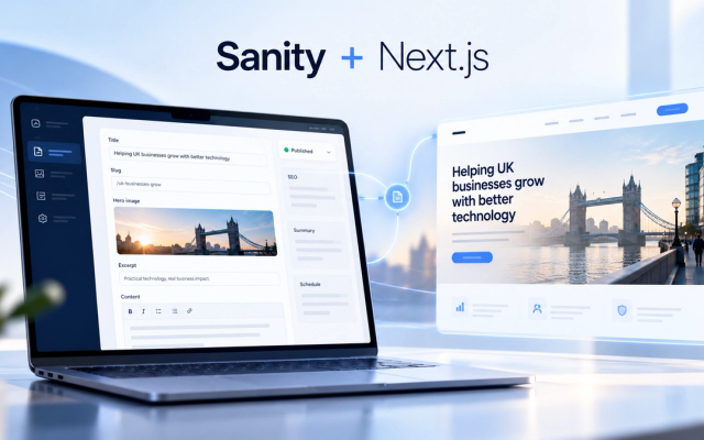 Sanity CMS Development Services for UK Businesses and Digital Teams