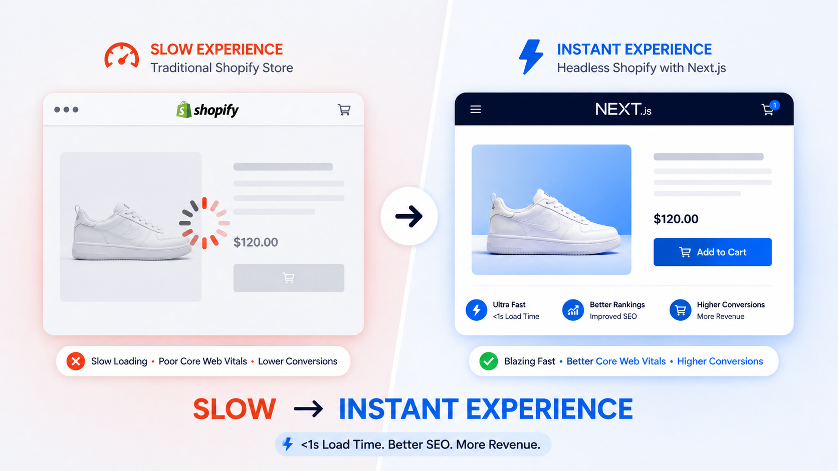Shopify + Next.js Optimization 2026 | Boost Speed, SEO & Conversions