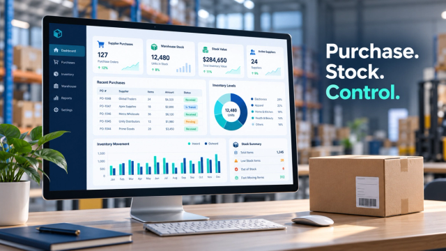 Wholesale Billing Software in Ranchi: Control Purchases, Dealer Dues & Inventory