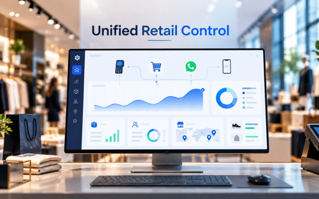 Unified Commerce Retail Software for India, UAE, Saudi Arabia and Singapore Retailers