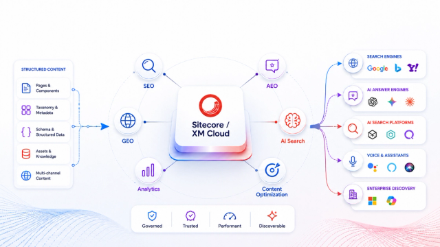 Sitecore GEO, AEO & AI Digital Marketing Integration
