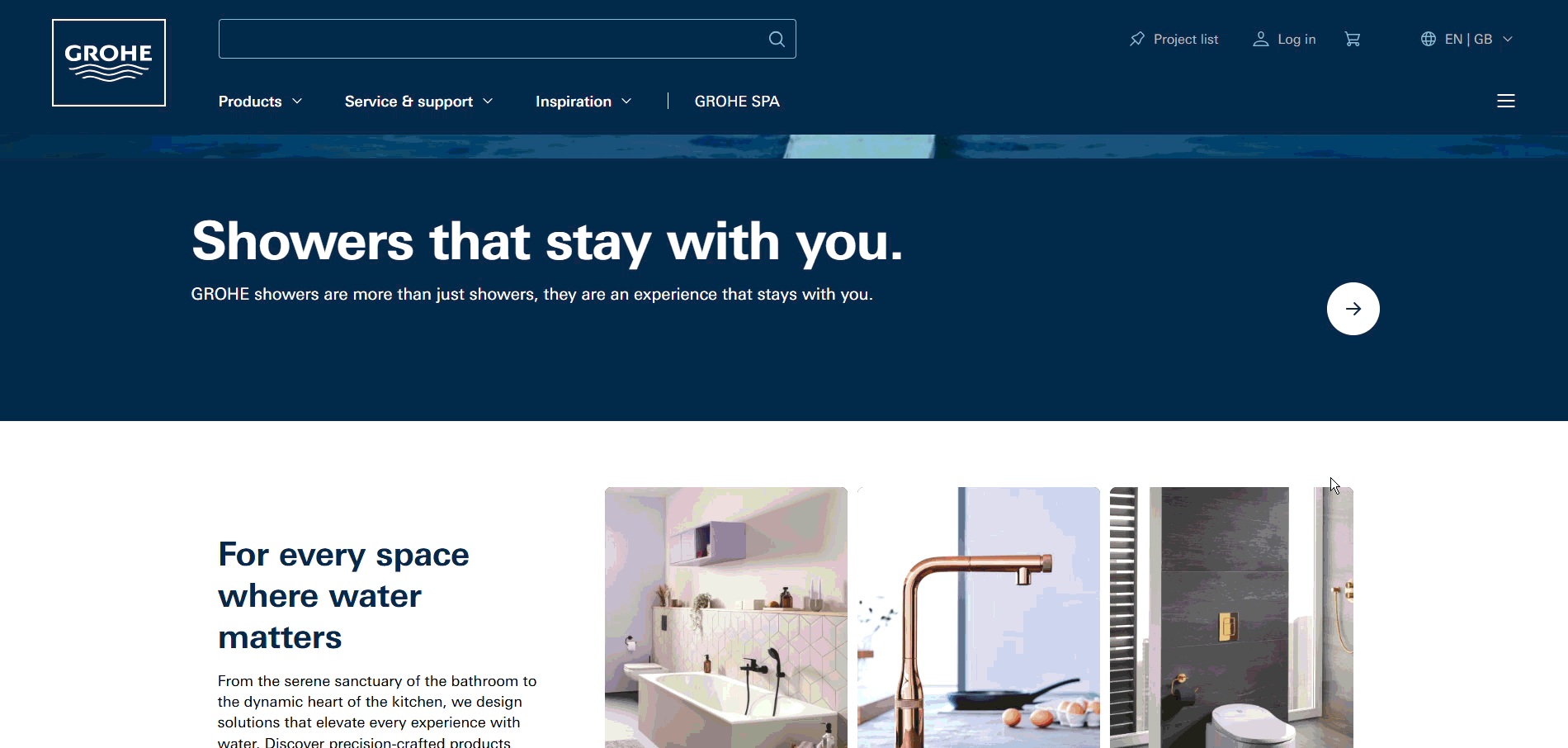Enterprise Bathroom Solutions Website Delivering Premium Digital Product Discovery Experiences
