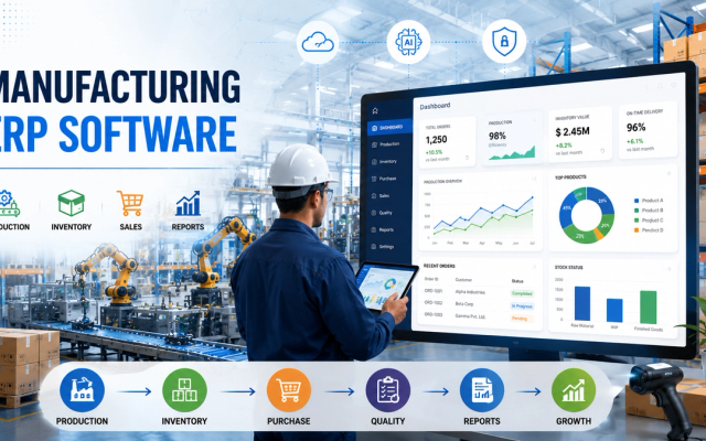 Manufacturing ERP Software in Ranchi